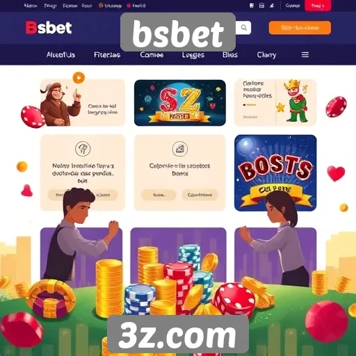 Avaliação da usabilidade do site de jogos bsbet